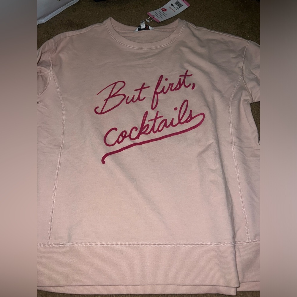 But First Cocktails Please 🍹 sweatshirt